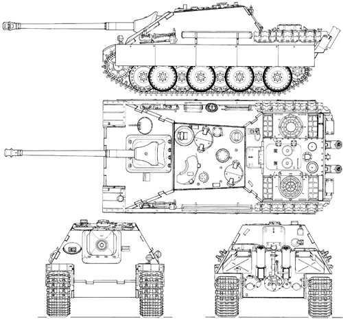 Sd.Kfz.173 Jagdpanther MIAG (1944)
