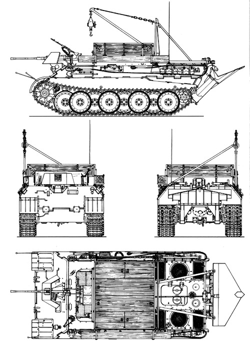 Sd.Kfz. 179 Ausf.A Bergepanther
