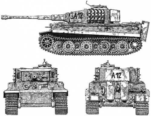 Sd.Kfz. 181 Pz.Kfw. VI Tiger I Ausf.E