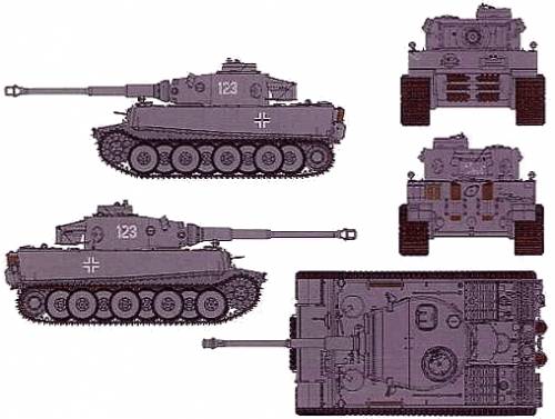 Sd.Kfz. 181 Pz.Kpfw.VI Ausf.B Tiger I