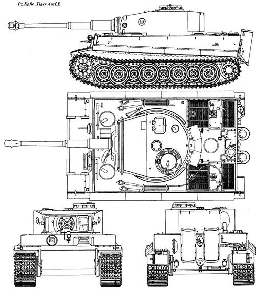 Sd.Kfz.181 Pz.Kpfw.VI Ausf.E Tiger