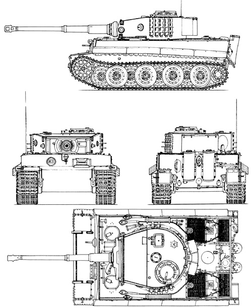 Sd.Kfz. 181 Pz.Kpfw.VI Ausf.E Tiger 1944