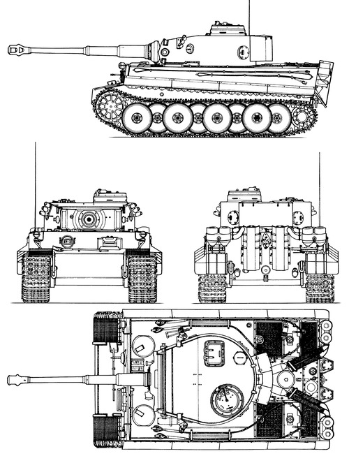 Sd.Kfz. 181 Pz.Kpfw.VI Ausf.H1 Tiger