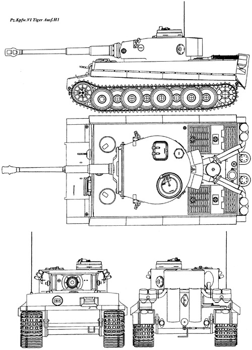 Sd.Kfz.181 Pz.Kpfw.VI Ausf.H1 Tiger