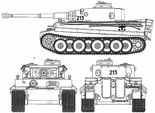 Sd.Kfz. 181 Pz.Kpfw. VI Tiger I (1944)