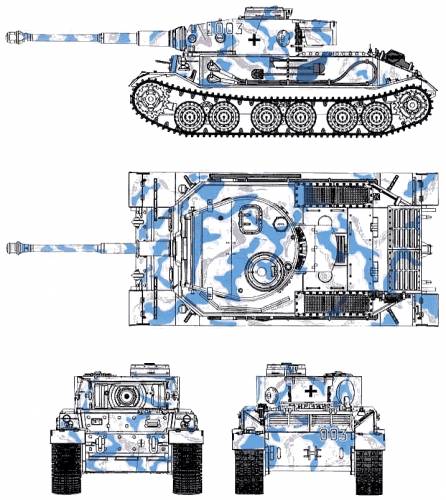 Sd.Kfz. 181 Pz.Kpfw. VI Tiger I Ausf.P