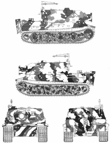 Sd.Kfz. 181 Sturmtiger 38cm RW61 auf Sturmmorser Tiger