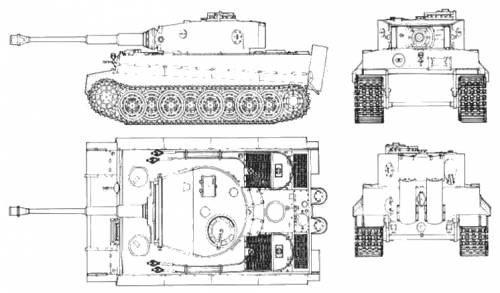 Sd.Kfz. 181 Tiger I PzKpfw VI Ausf.E