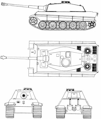 Sd.Kfz. 182 Pz.Kpfw.VI Ausf.A King Tiger