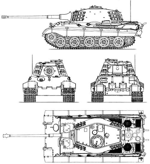 Sd.Kfz. 182 Pz.Kpfw.VI Ausf.B King Tiger 1945