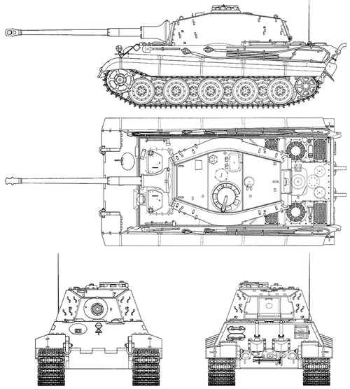 Sd.Kfz. 182 Pz.Kpfw.VI Ausf.B King Tiger (Henschel turret)