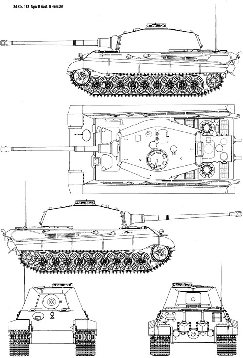 Sd.Kfz.182 Pz.Kpfw.VI Ausf.B King Tiger (Henschel Turret)