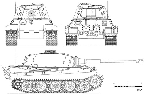 Sd.Kfz. 182 Pz.Kpfw.VI Ausf.B King Tiger (Henschel Turret) 1944