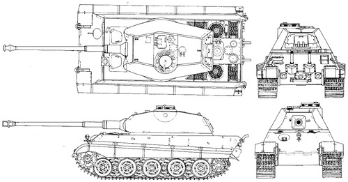 Sd.Kfz. 182 Pz.Kpfw.VI Ausf.B King Tiger (Porsche Turret)