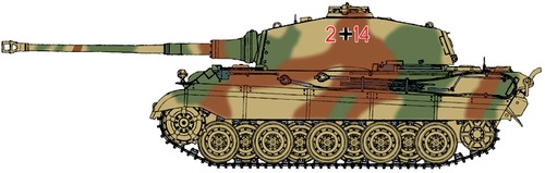 Sd.Kfz. 182 Pz.Kpfw.VI Ausf.B King Tiger (Porsche Turret).