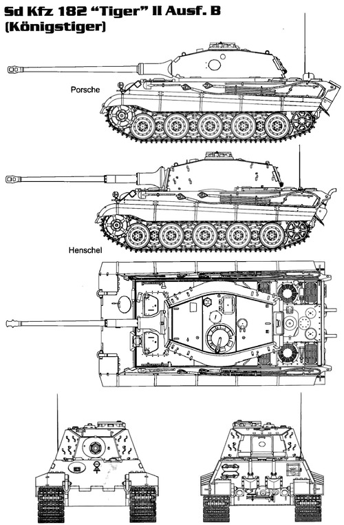 Sd.Kfz. 182 Pz.Kpfw.VI Ausf.B Tiger II