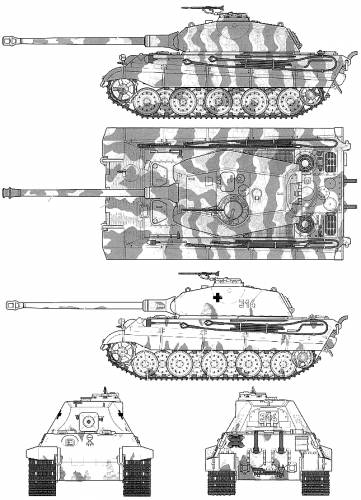 Sd.Kfz. 182 Pz.Kpfw. VIB Tiger II King Tiger