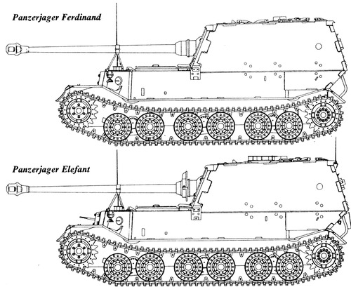 Sd.Kfz.184 8.8cm Panzerjager Tiger (P)
