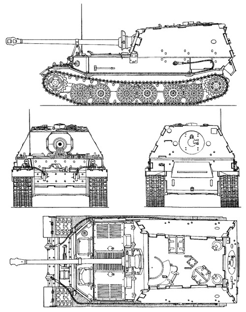 Sd.Kfz. 184 Ferdinand 8.8cm Panzarjager Tiger (P)