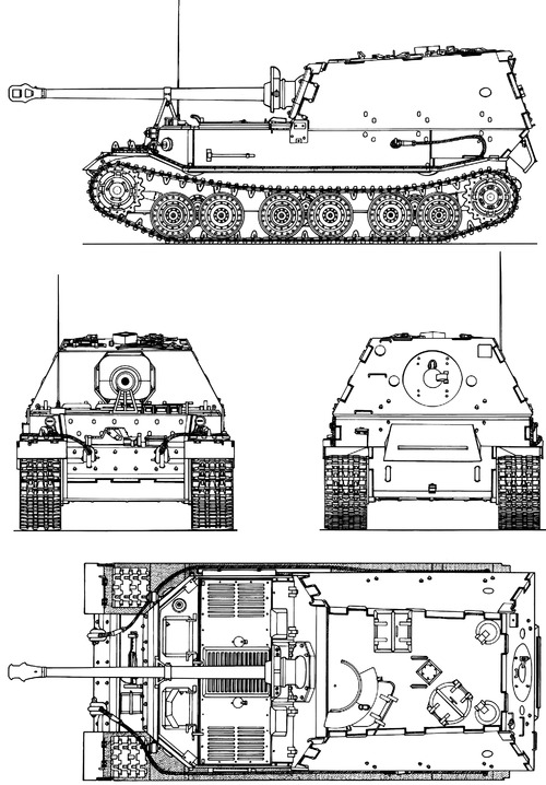 Sd.Kfz. 184 Ferdinand 8.8cm Panzarjager Tiger (P)