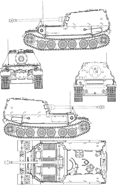 Sd. Kfz. 184 Ferdinand 8.8cm Panzerjager Tiger (P)