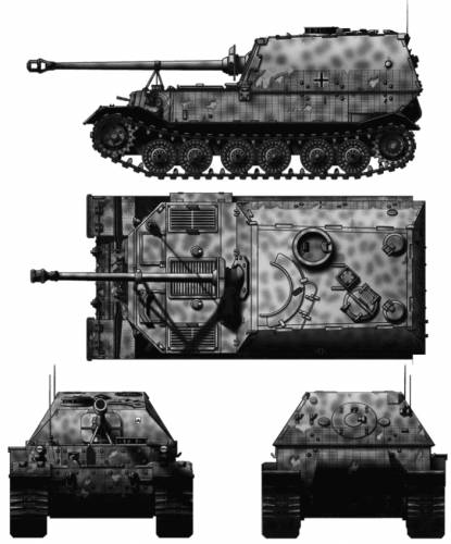 Sd.Kfz. 184 Jagdpanzer Tiger (P) Elefant