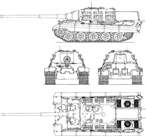Sd.Kfz.185 Jagdtiger 12.8cm Pak L-6
