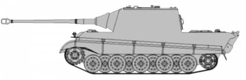 Sd.Kfz. 186 Jagdpanzer VI Jagdtiger 88mm