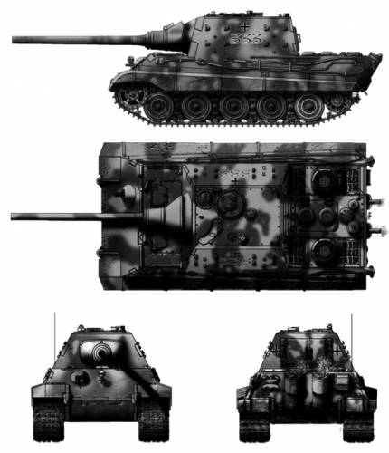 Sd.Kfz. 186 Jagdpanzer VI Jagdtiger Ausf B