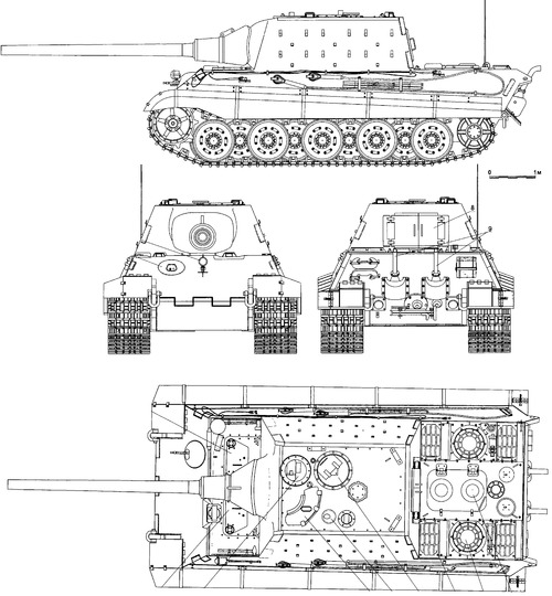 Sd.Kfz. 186 Jagdtiger Ausf.B 128 mm L55