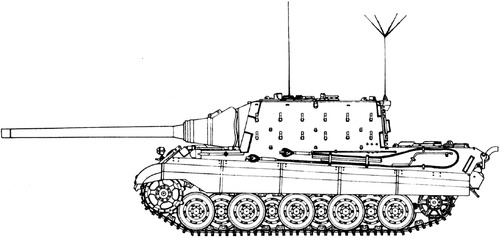 Sd.Kfz. 186 Jagdtiger (Henschel) Comm