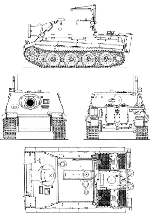 Sd.Kfz. 186 Sturmtiger [Sturmmorserwagen 606'4 mit 38 cm RW 61]