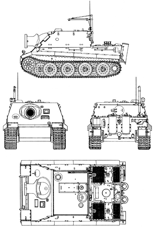 Sd.Kfz. 186 Sturmtiger [Sturmmorserwagen 606-4 mit 38 cm RW 61]