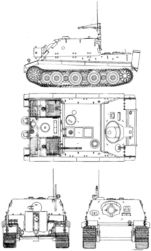 Sd.Kfz.186 Sturmtiger (Sturmmorserwagen 606-4 mit 38 cm RW 61)
