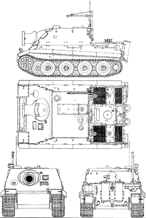 Sd.Kfz. 186 Sturmtiger [Sturmmorserwagen 606-4 mit 38 cm RW 61]