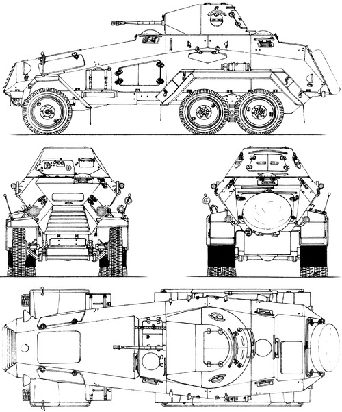 Sd.Kfz. 231 Schwerer Panzerspahwagen 6-Rad
