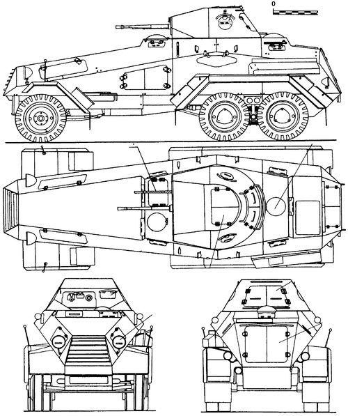 Sd.Kfz. 231 Schwerer Panzerspahwagen 6-Rad (DB G-3)