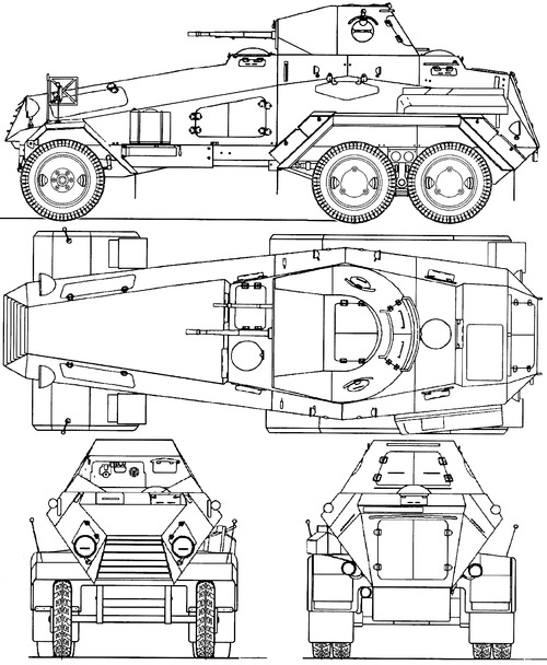 Sd.Kfz.231 Schwerer Panzerspahwagen 6-Rad (DB G-3)