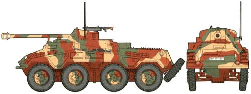 Sd.Kfz. 234-4 Puma Pakwagen