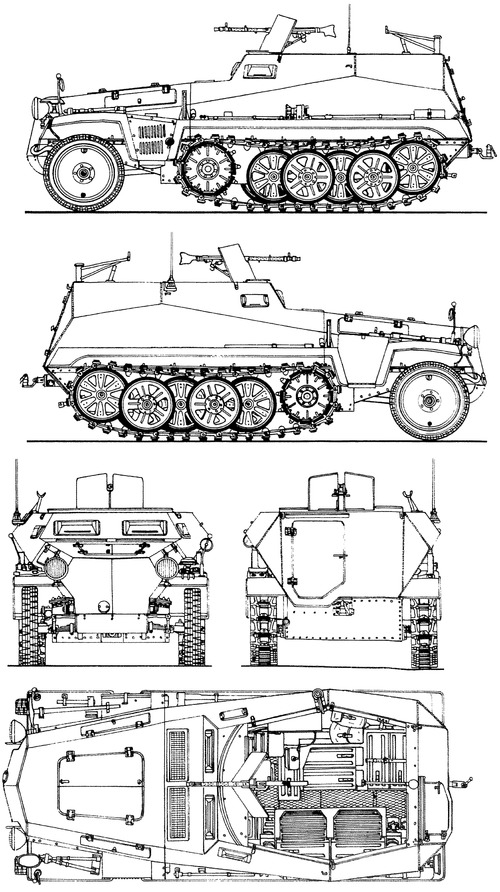 Sd.Kfz. 250-6 Ausf.A Munitionskraftwagen