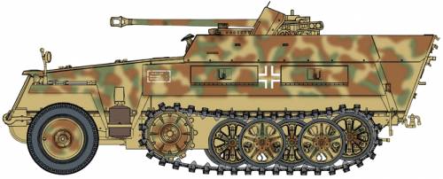 Sd.Kfz. 250 Ausf.B + 5cm PaK 38