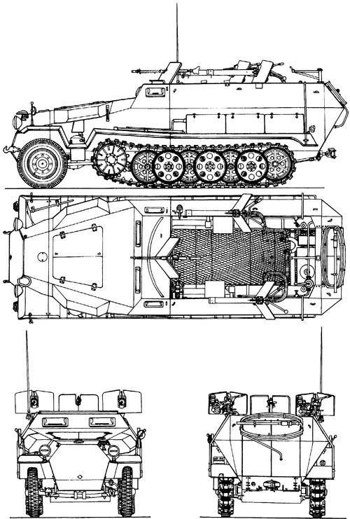 Sd.Kfz.251-16 Ausf.C Flammpanzerwagen
