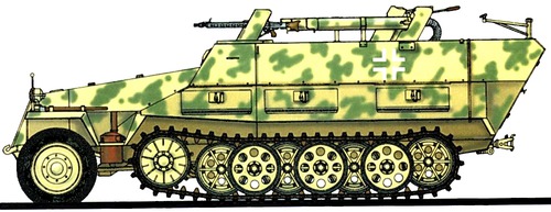 Sd.kfz. 251-16 Ausf.D
