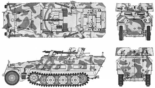 Sd.Kfz. 251-16 Ausf.D Flammpanzerwagen