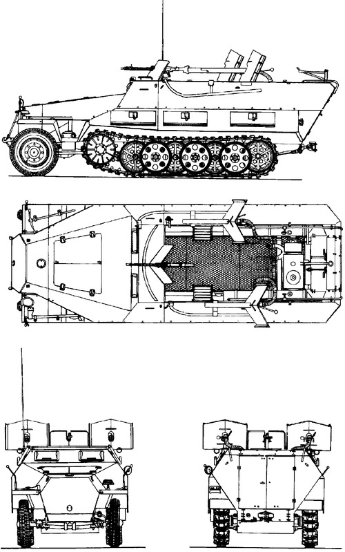 Sd.Kfz. 251-16 Ausf.D Flammpanzerwagen