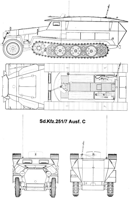 Sd.Kfz.251-7 Ausf.C