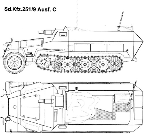 Sd.Kfz.251-9 Ausf.C