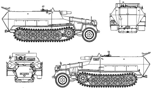 Sd.Kfz. 251-9 Ausf.C Stummel