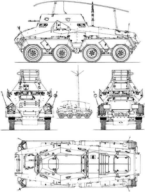 Sd.Kfz. 263 Panzerfunwagen 8-Rad