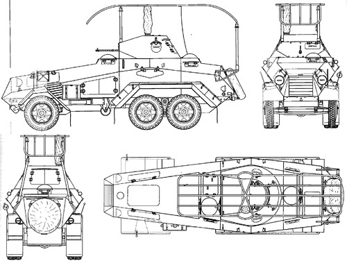 Sd.Kfz. 263 Schwerer Panzerspahwagen 6-Rad